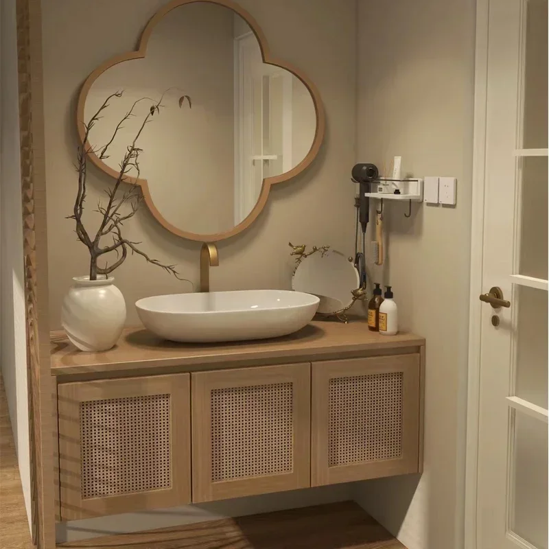Home Bathroom Design Simple - Rak Kabinet Kamar Mandi Jepang dengan