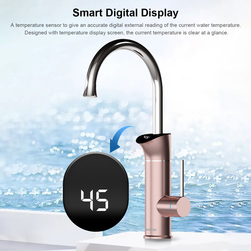 Home Bathroom Water Heater - Pemanas Air Listrik Briwellna 220V Keran