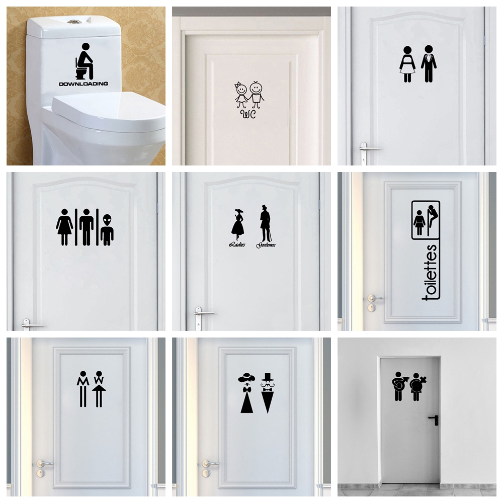 Home Bathroom Wallpaper - Wallpaper Toilet dan WC gaya kartun,