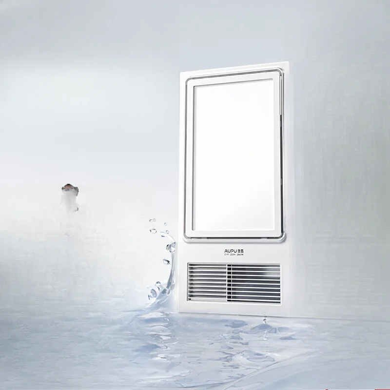 Home Bathroom Hand Dryer - Pemanas udara langit-langit, lampu LED multifungsi