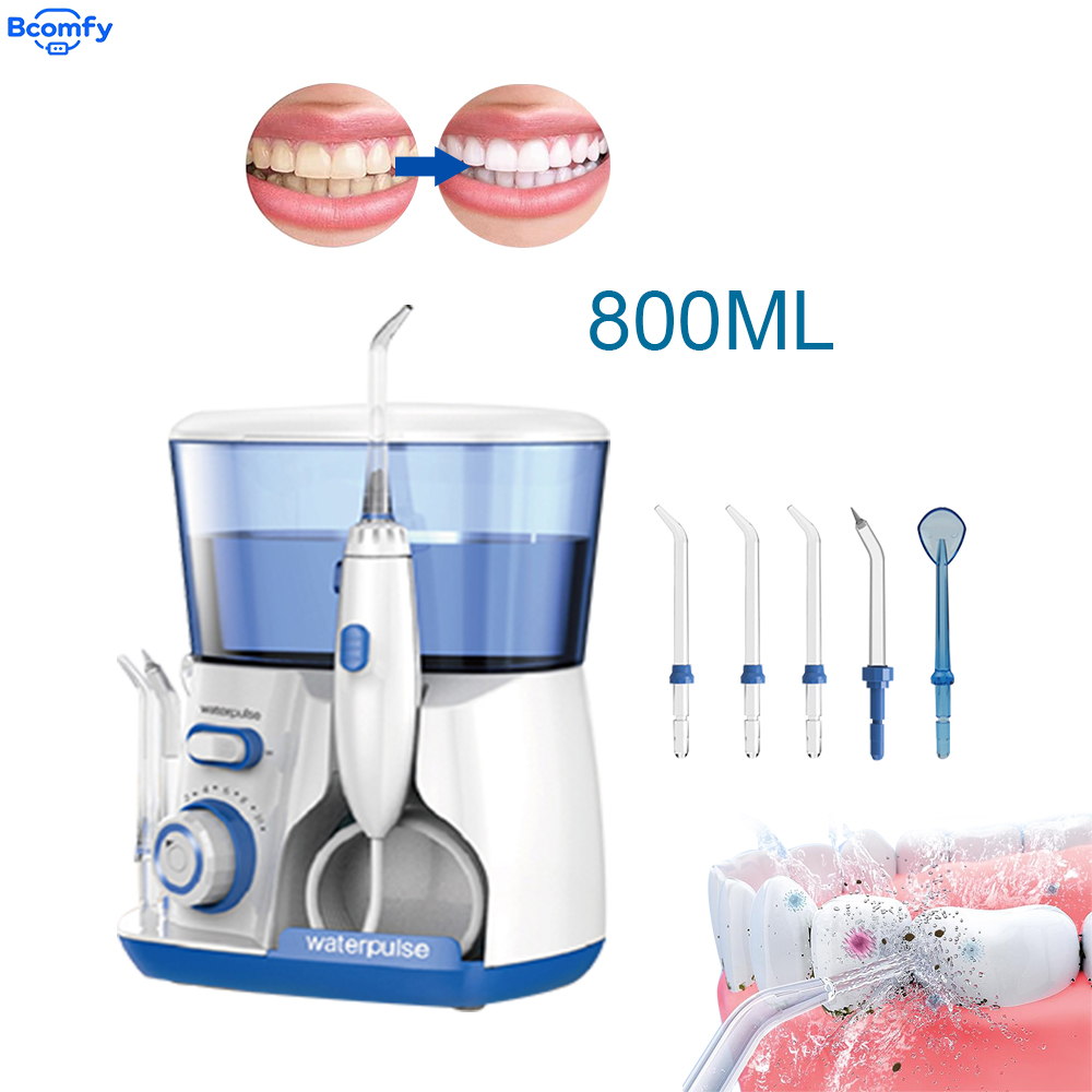 Home Bathroom Cleaning Machine - Waterpulse Electric Water Flosser 800ml Alat