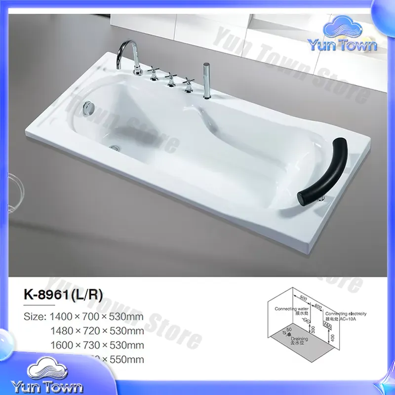 Bak Mandi Air Panas Tunggal un - Home Bathroom Jacuzzi ulasan dan harga