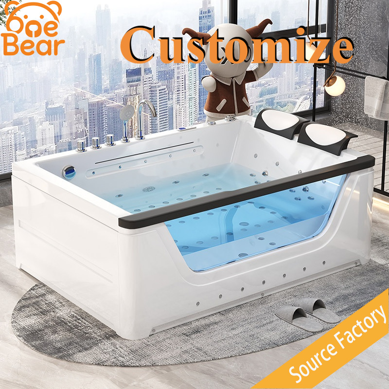 Jacuzzi Akrilik 2 Orang dengan - Home Bathroom Jacuzzi ulasan dan harga