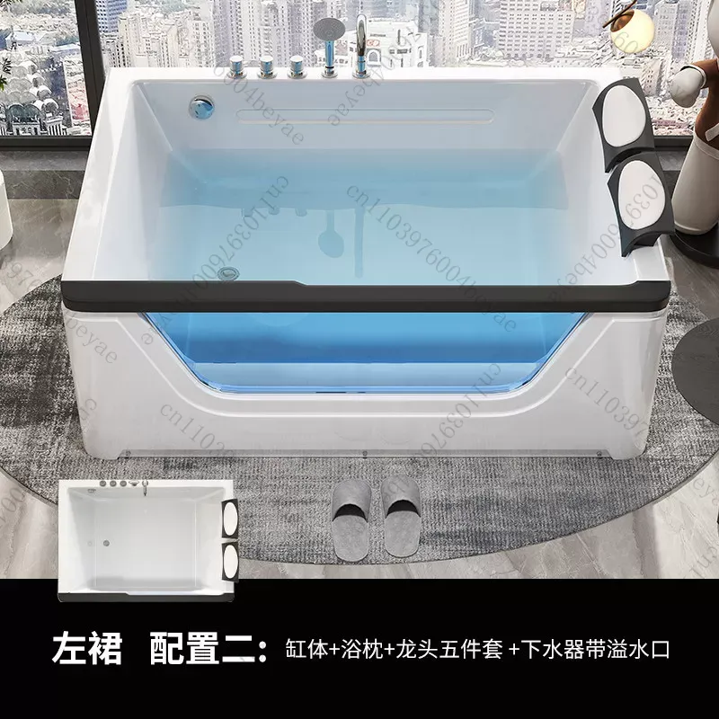 Jacuzzi Akrilik 2 Orang dengan - Home Bathroom Jacuzzi ulasan dan harga