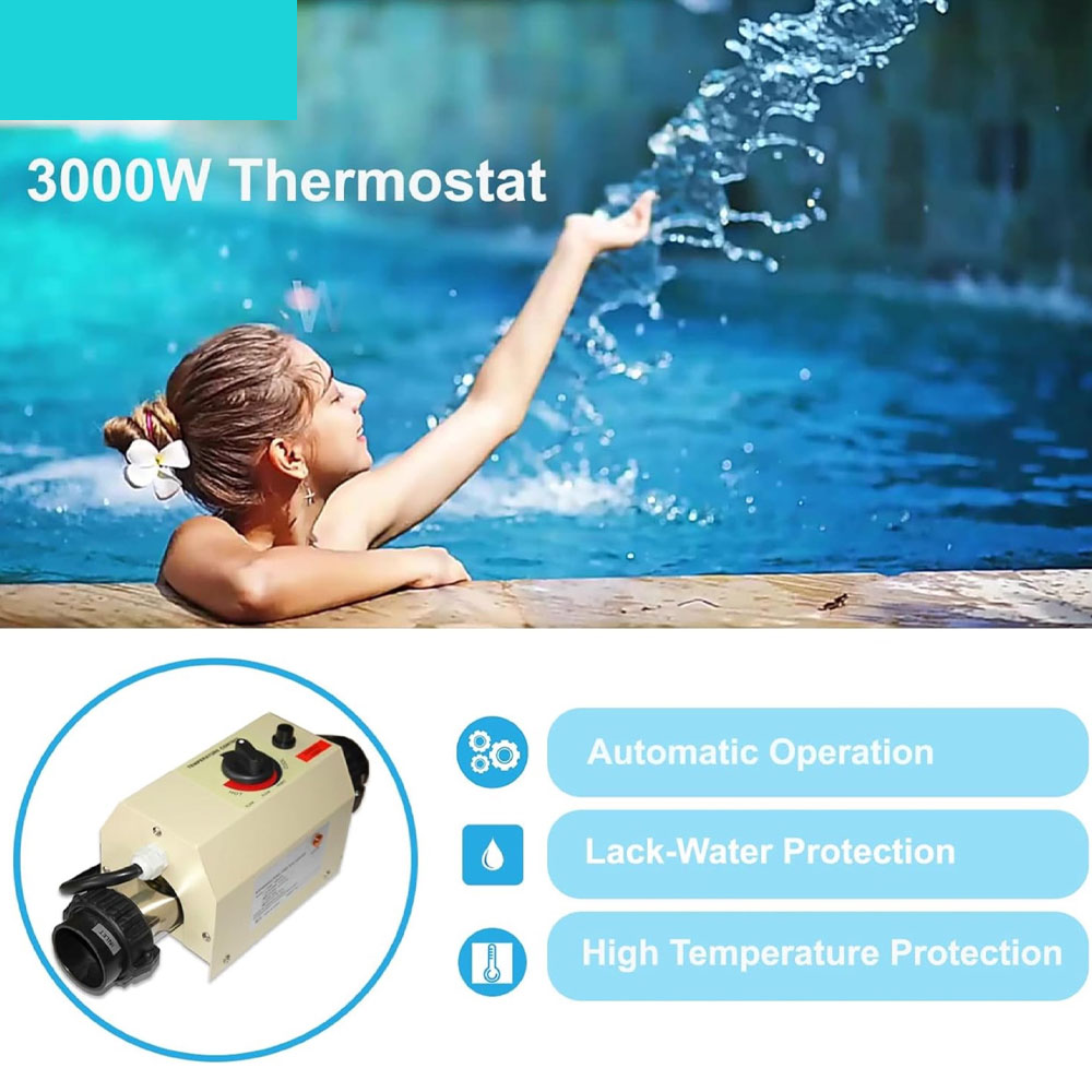 Pemanas Air Listrik Mini 3KW T - Home Bathroom Jacuzzi ulasan dan harga