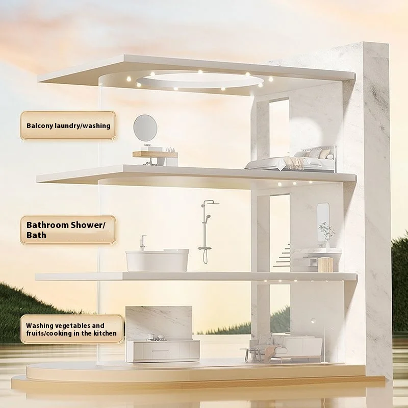 Kepala shower pra-penggunaan,  - Home Bathroom Scales ulasan dan harga