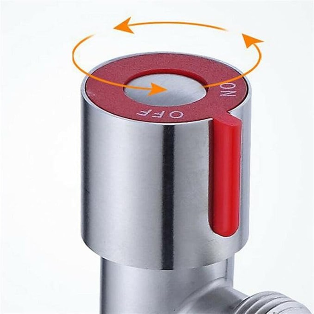 Katup Masuk Panas Dingin Baja  - Home Bathroom Water Heater ulasan dan harga