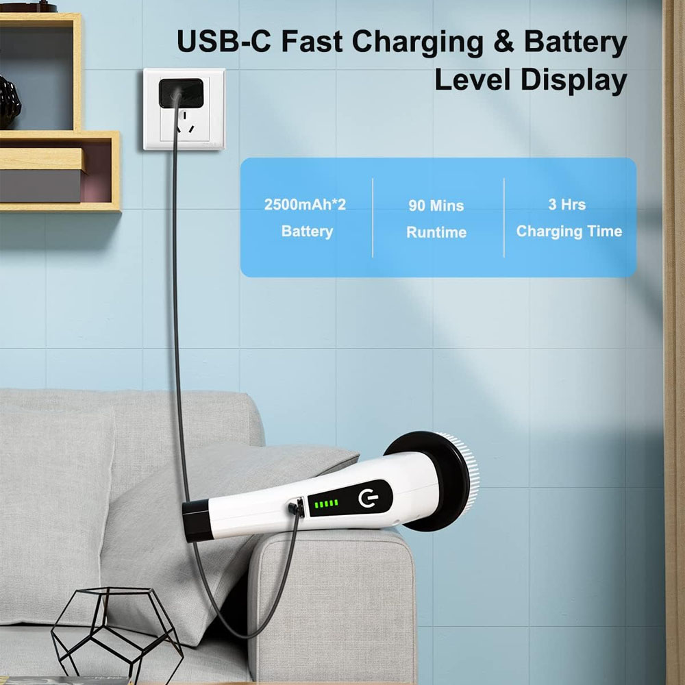 Sikat Pembersih Elektrik Tanpa - Home Bathroom Cleaning Machine ulasan dan harga