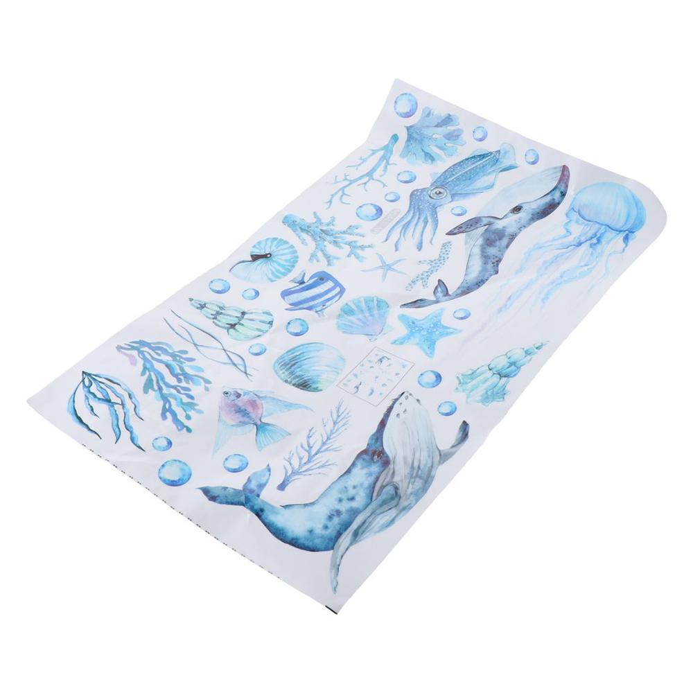 Stiker Dinding Bak Mandi Ornam - Home Bathroom Wallpaper ulasan dan harga