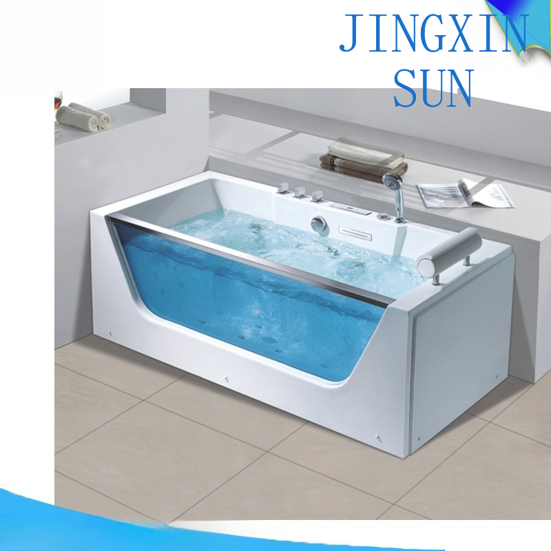 Kamar mandi Andy, jacuzzi kaca - Home Bathroom Jacuzzi ulasan dan harga