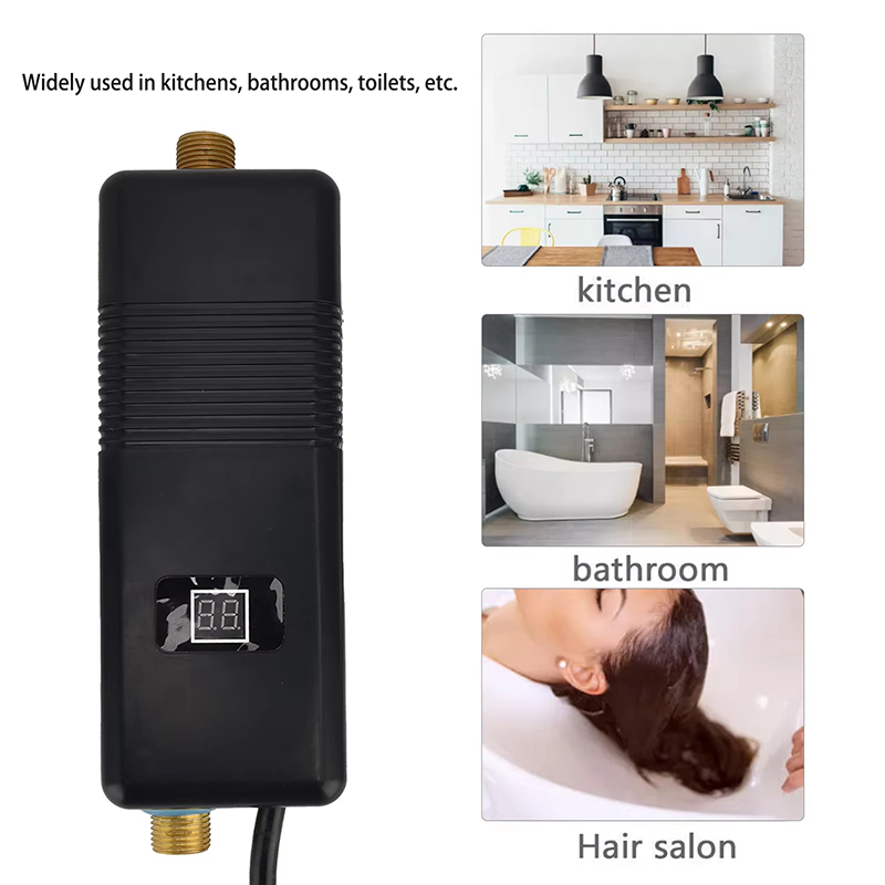 Pemanas Air Listrik Instan 3KW - Home Bathroom Water Heater ulasan dan harga