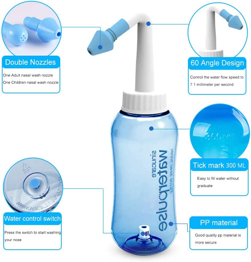300ml 500ml irigator hidung bo - Home Bathroom Cleaning Machine ulasan dan harga