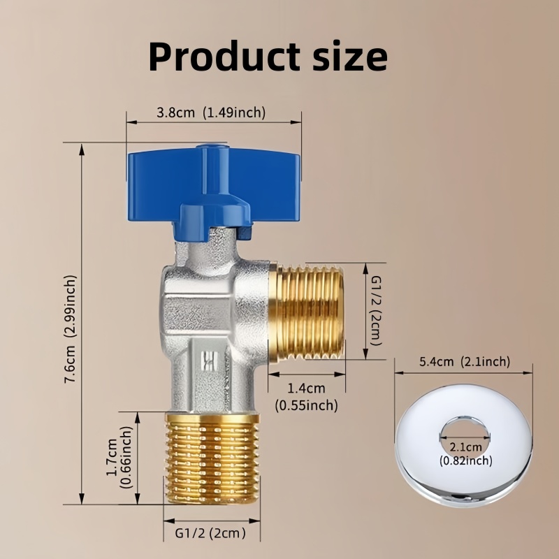 Kit Katup Sudut Kuningan Kamar - Home Bathroom Water Heater ulasan dan harga