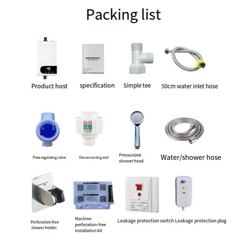 A56T-3500W Pemanas Air Instan  - Home Bathroom Water Heater ulasan dan harga