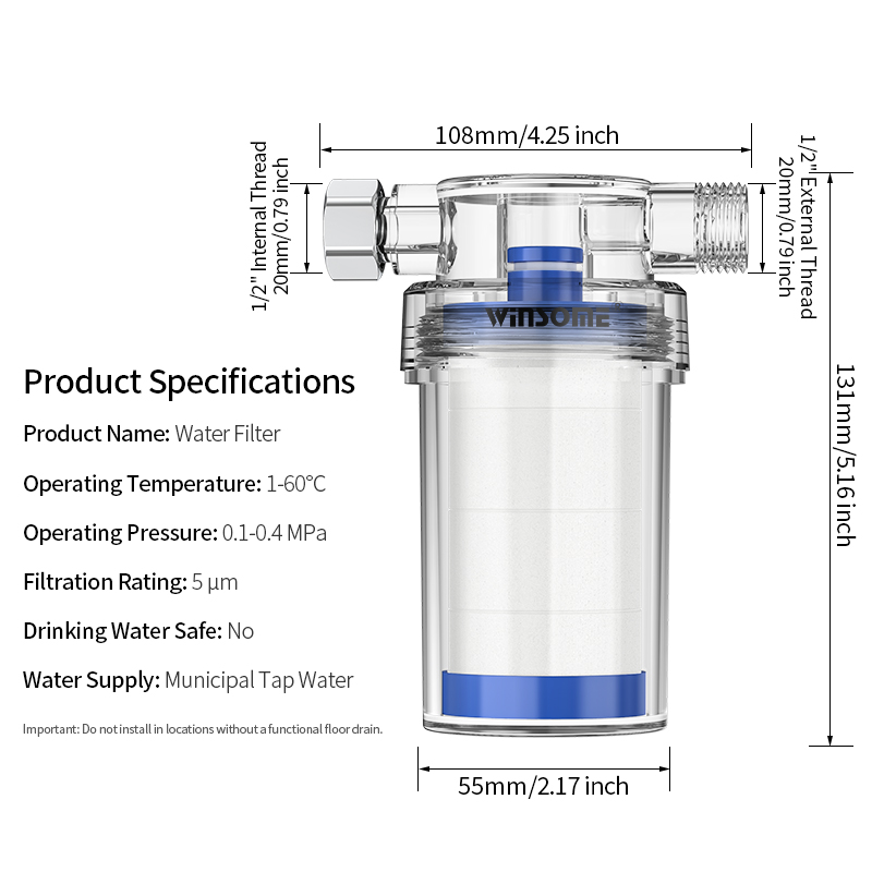 Sistem pra-filtrasi pemanas ai - Home Bathroom Water Heater ulasan dan harga