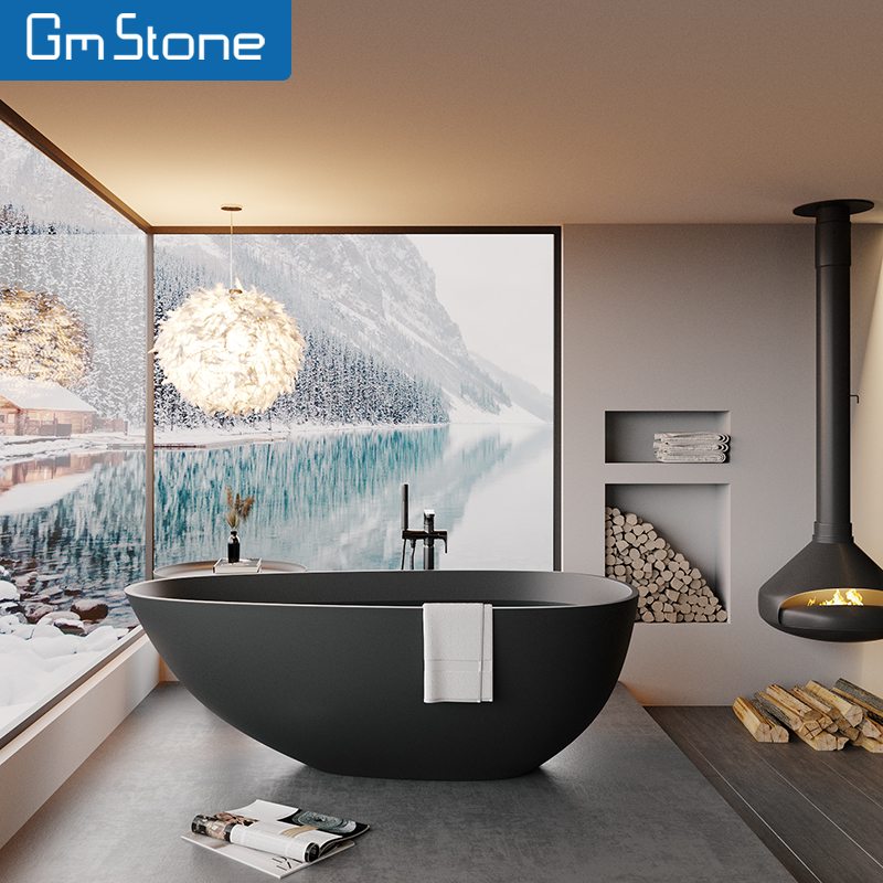 Bak Mandi Biru Putih Tekstur P - Home Bathroom Jacuzzi ulasan dan harga