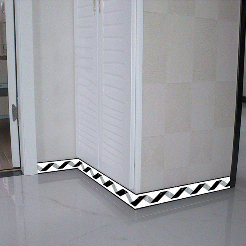 Stiker Dinding Dekorasi Garis  - Home Bathroom Wallpaper ulasan dan harga