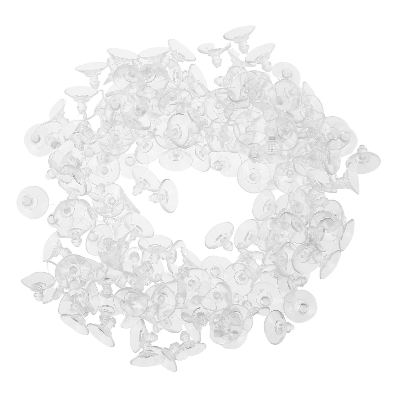 200Pcs Cangkir Hisap PVC Trans - Home Bathroom Glass ulasan dan harga