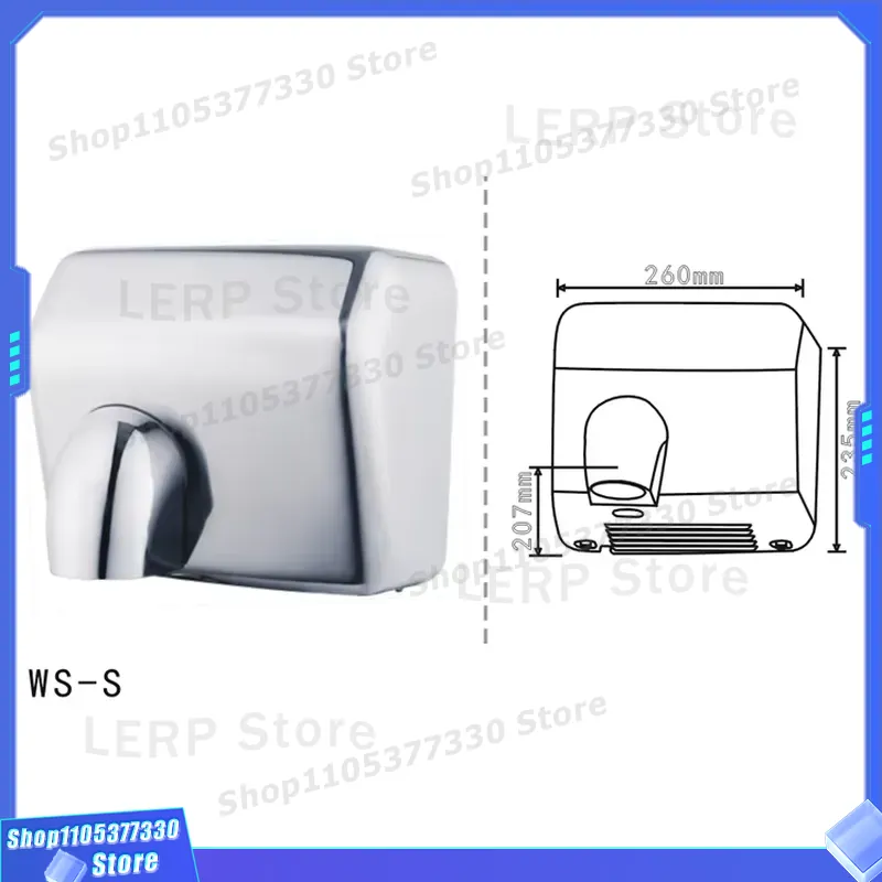 Pengering Tangan Elektrik Stai - Home Bathroom Hand Dryer ulasan dan harga
