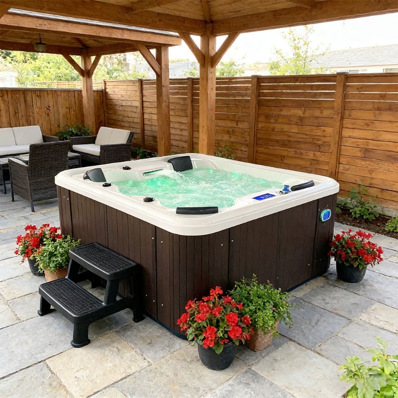 Bak Mandi Air Panas Whirlpool  - Home Bathroom Jacuzzi ulasan dan harga
