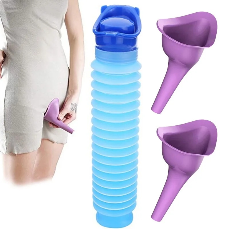 1-5 Buah Botol Pipis Portabel  - Home Bathroom With Urinal ulasan dan harga