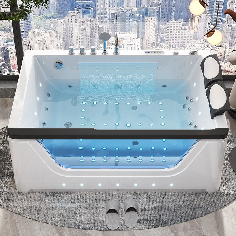 Jacuzzi Akrilik 2 Orang dengan - Home Bathroom Jacuzzi ulasan dan harga