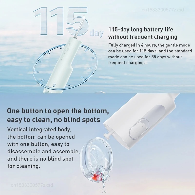 XIAOMI MIJIA Irigator Mulut Po - Home Bathroom Cleaning Machine ulasan dan harga