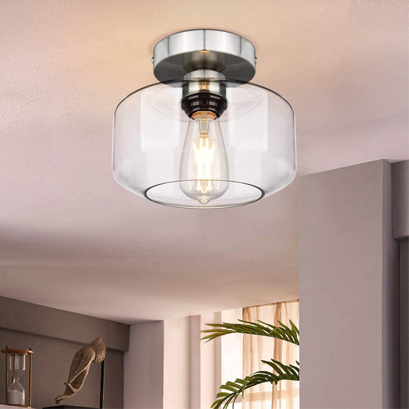 Lampu Langit-langit Kaca Seder - Home Bathroom Design Simple ulasan dan harga