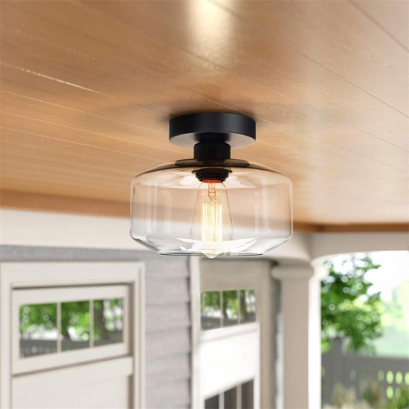 Lampu Langit-langit Kaca Seder - Home Bathroom Design Simple ulasan dan harga