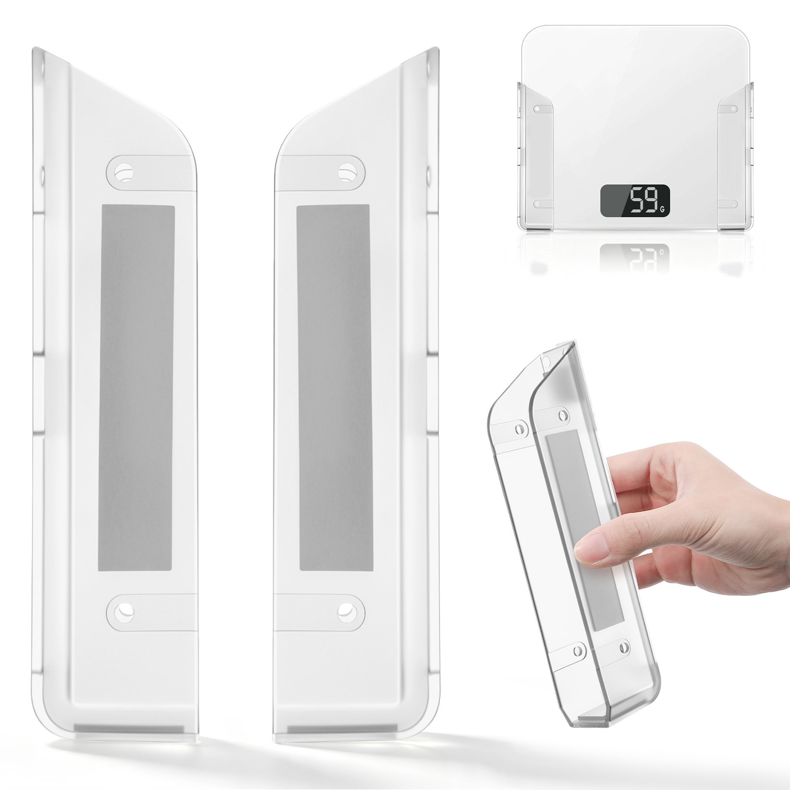 1 Pasang Rak Penyimpanan Timba - Home Bathroom Scales ulasan dan harga